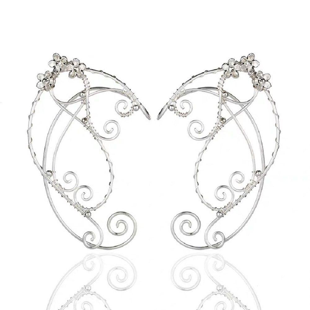 Khuyên Tai Dáng Dài Đính Hạt Ngọc Trai Phong Cách Vintage Thời Trang