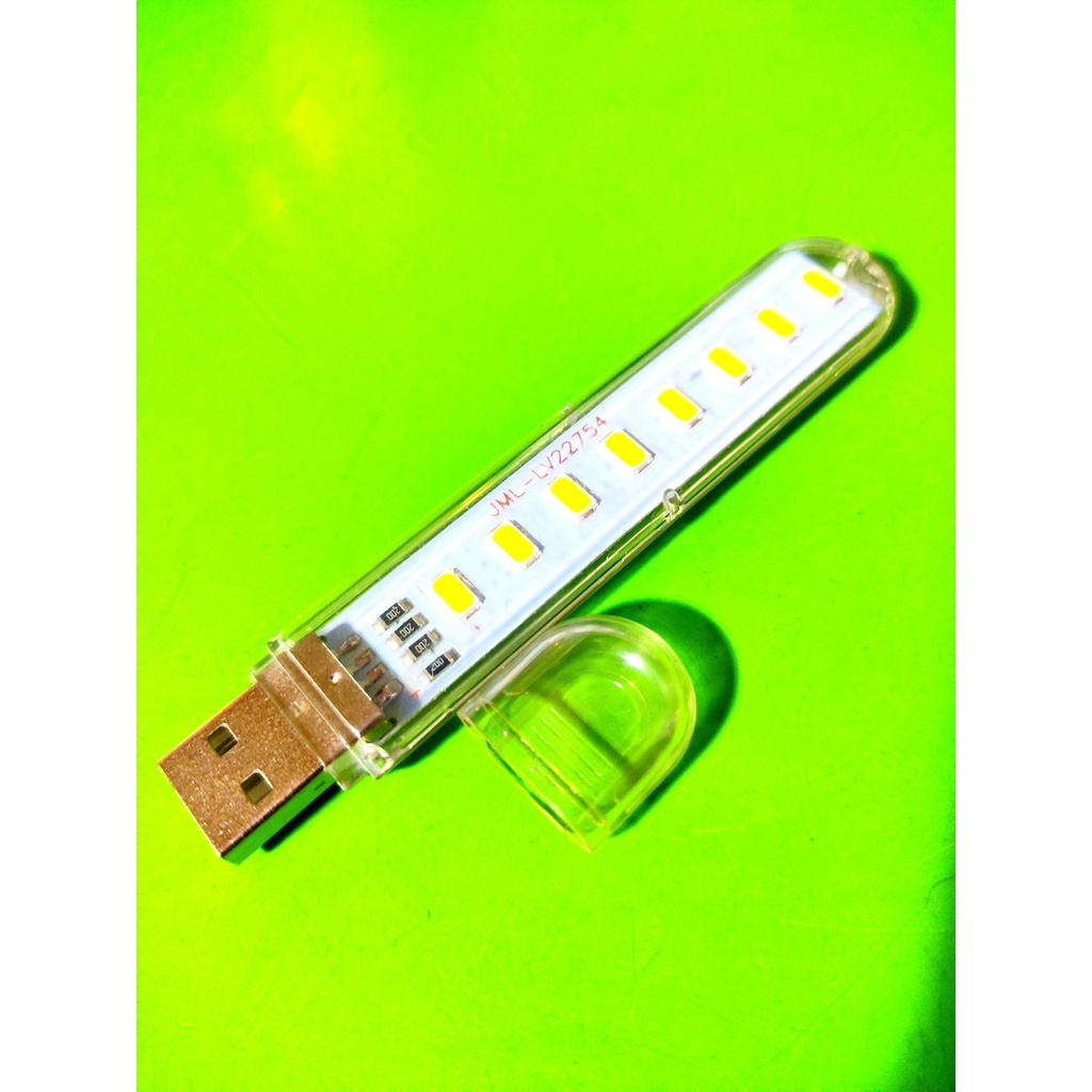Đèn Led USB 8 bóng siêu sáng dùng cho sạc dự phòng hoặc thiết bị có cổng USB thông dụng