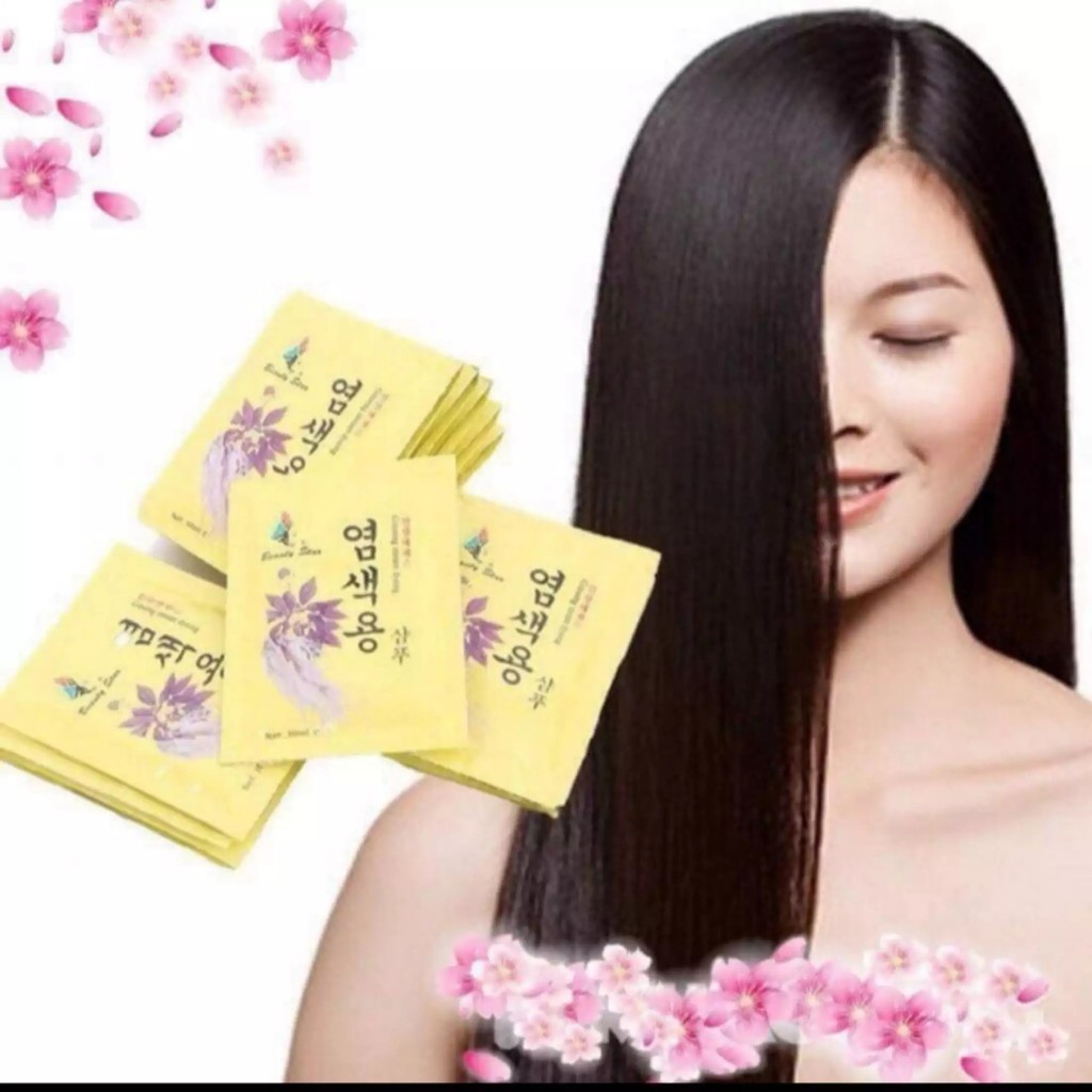 10 GÓI GỘI ĐEN NHÂN SÂM HÀN QUỐC BEAUTY STAR