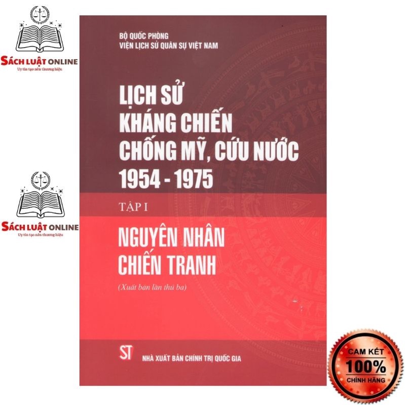 Sách - Lịch sử kháng chiến chống Mỹ, cứu nước 1954-1975 (Bộ 09 tập - Bìa cứng)