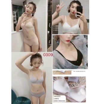 Áo Bra bralette áo lót nữ sinh không gọng Cute chất cotton mút mỏng mềm mát phom gom ngực đẹp 0309