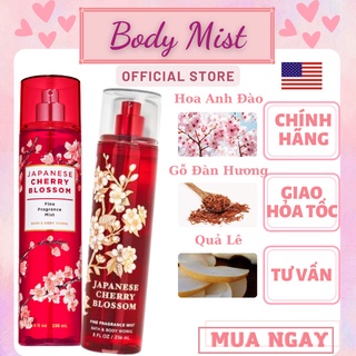 Xịt Thơm Toàn Thân Bath And Body Works Japanese Cherry Blossom Body Mist (236ml)