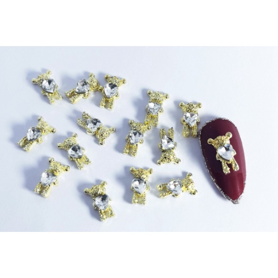 CHARM GẤU trang trí nail