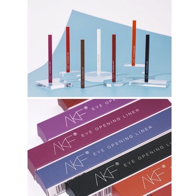 [Hàng mới về] Bút Kẻ Mắt Akf Đầu Cứng Lâu Trôi Chống Thấm Nước Và Dầu | BigBuy360 - bigbuy360.vn