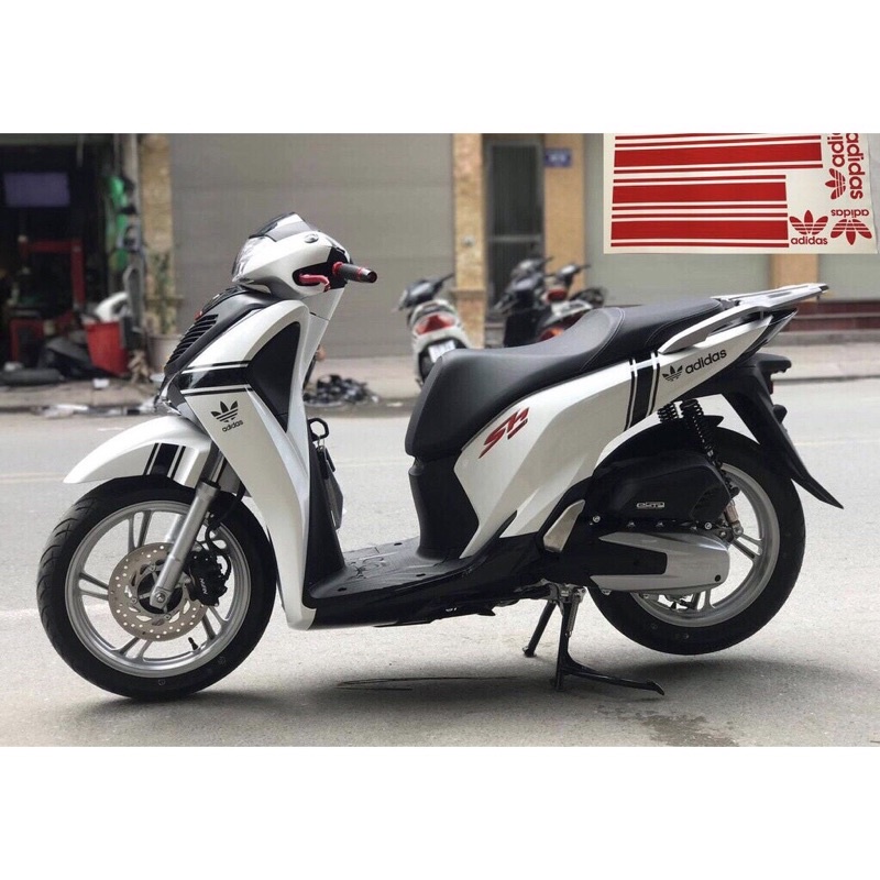 Tem Adidas dán SH nam các đời,Vision,...3 lớp chống phai
