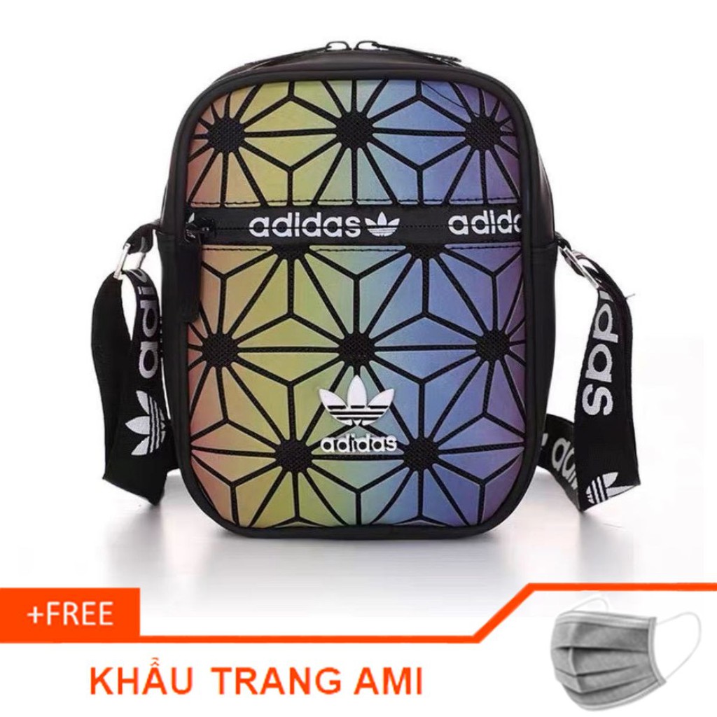 Túi Đeo Chéo Mini Phản Quang 3D Diamond 141DAS
