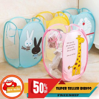 Combo 3 giỏ bung đựng quần áo bẩn, đồ dùng sinh hoạt