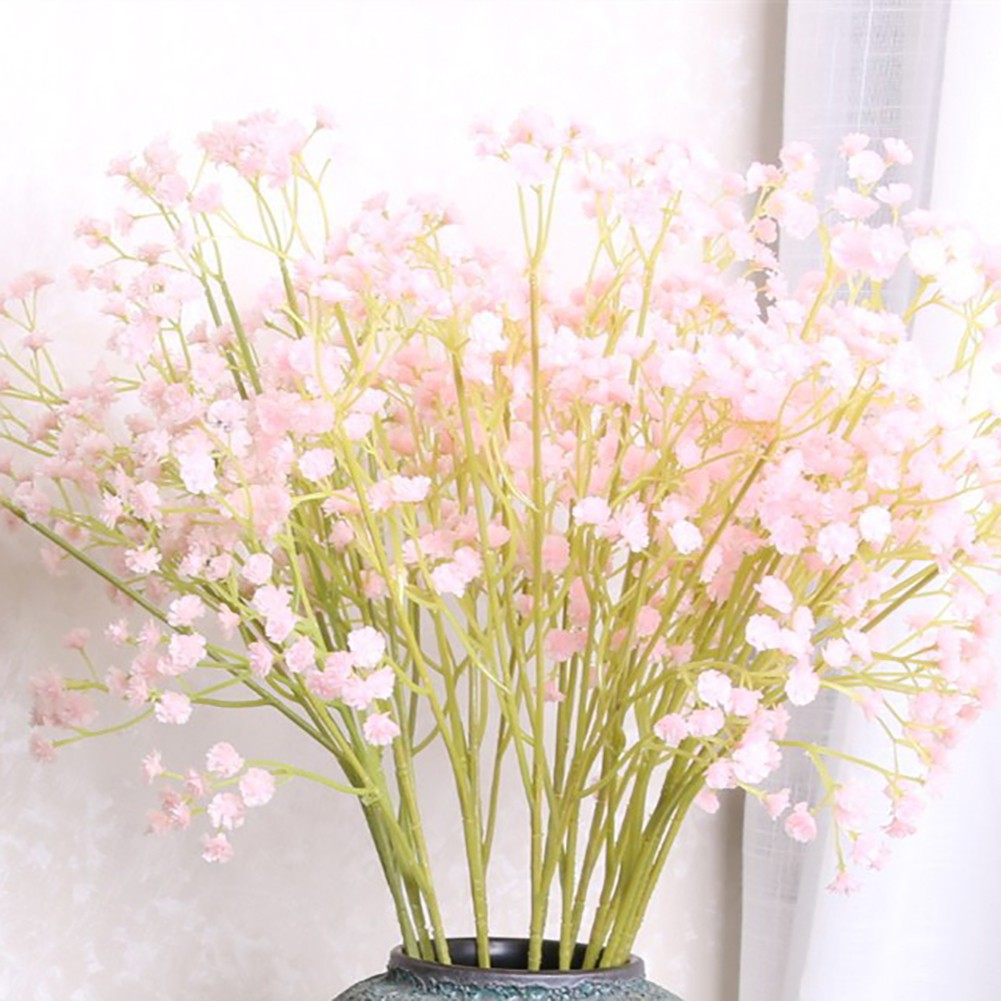 Hoa thạch anh nhựa nhân tạo trang trí tiệc cưới, sinh nhật