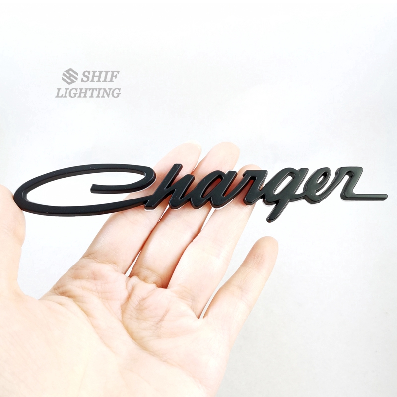 Logo CHARGER bằng kim loại dùng trang trí dành cho xe DODGE