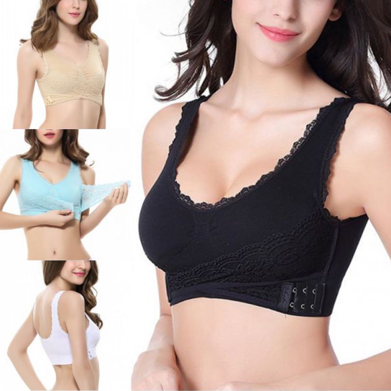 Áo Lót Nâng Ngực Không Gọng Dây Chéo Lưng Gợi Cảm