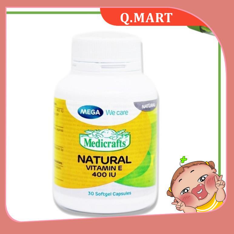 Natural Vitamin E 400 Mega We care - Enat 400