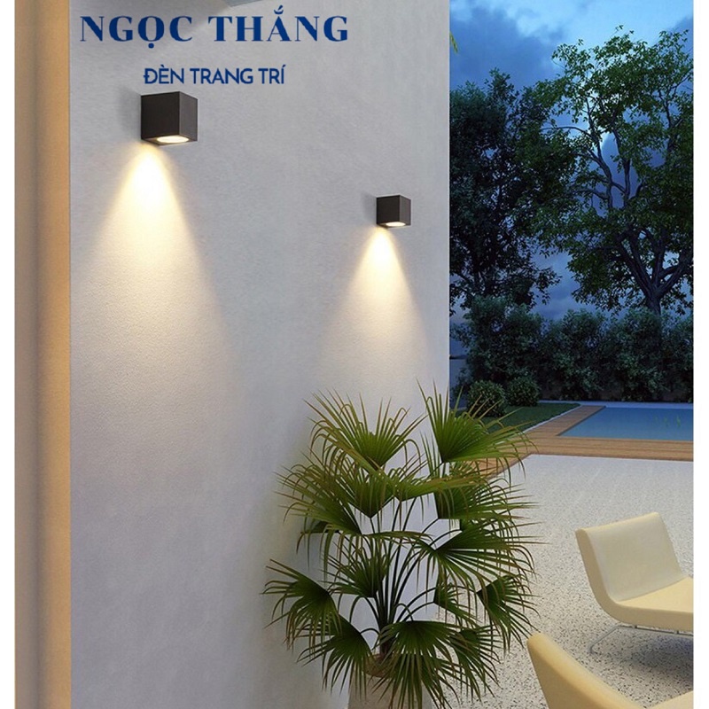 Đèn Led treo tường hắt tường trang trí ngoài trời trong nhà 5W 220V VNT611 Ngọc Thắng