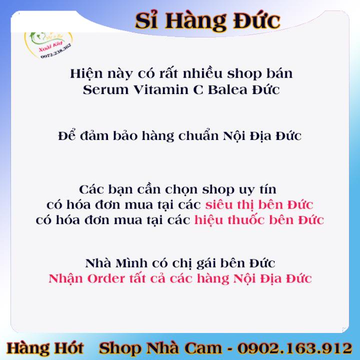 [auth] Serum Vitamin C sáng da, mờ thâm, chống lão hoá và nếp nhăn Balea Đức [ Nội địa Đức Đủ Bill] [Hot]