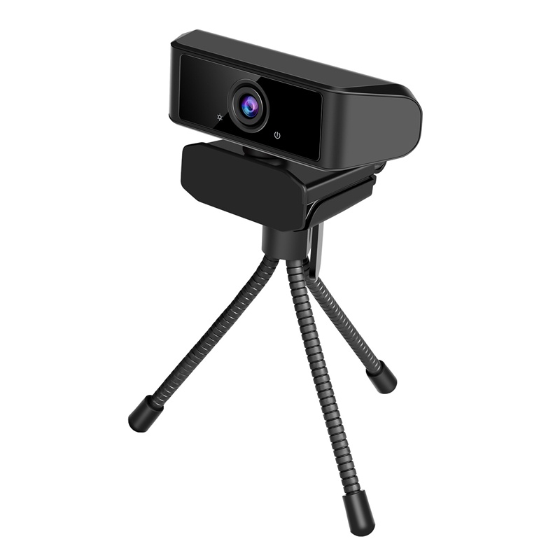 Webcam USB 2K kèm giá đỡ micro cho máy tính để bàn/laptop | BigBuy360 - bigbuy360.vn