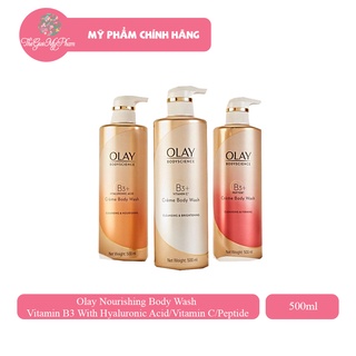 Sữa tắm olay b3 hyaluronic acid / vitamin c / peptide 500ml