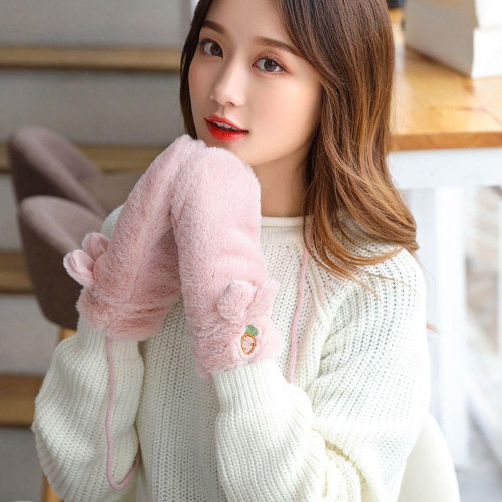 Sumu Găng Tay Hoạt Hình Thu Đông ​ Dây Đeo Cổ Thiết Kế Xinh Xắn Cho Học Sinh