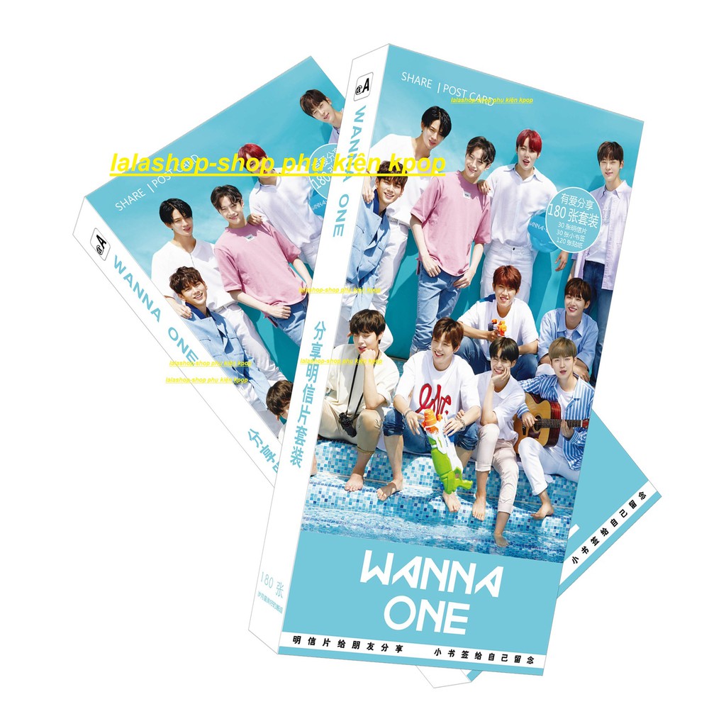 17 mẫu postcard Wanna One (Có video +Ảnh thật)