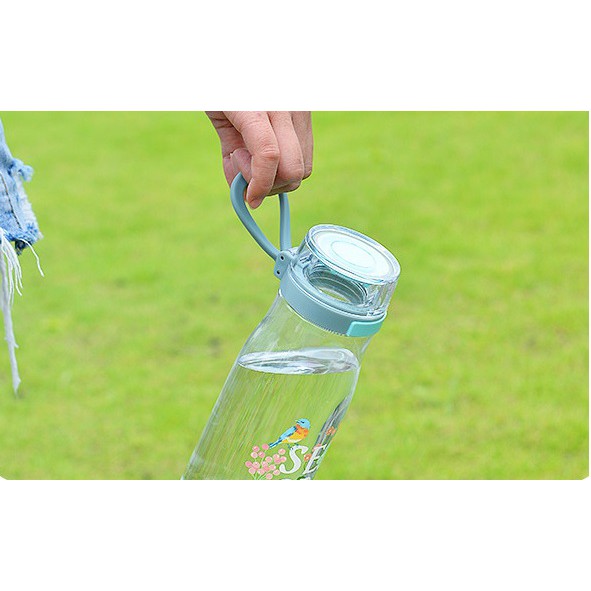 [ LOCK&amp;LOCK ] Bình Nước nhựa Tritan Lock&amp;Lock One Touch dung tích 500ml ABF687