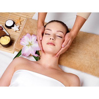Tranh dán tường 3D  SPA - phủ kim sa (Kích thước theo yêu cầu)