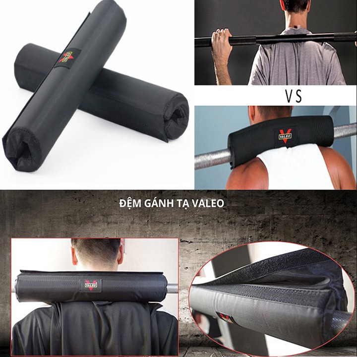 Đệm Lót Hỗ Trợ Gánh Tạ Squats, Tập GYM Barbell Pad Valeo