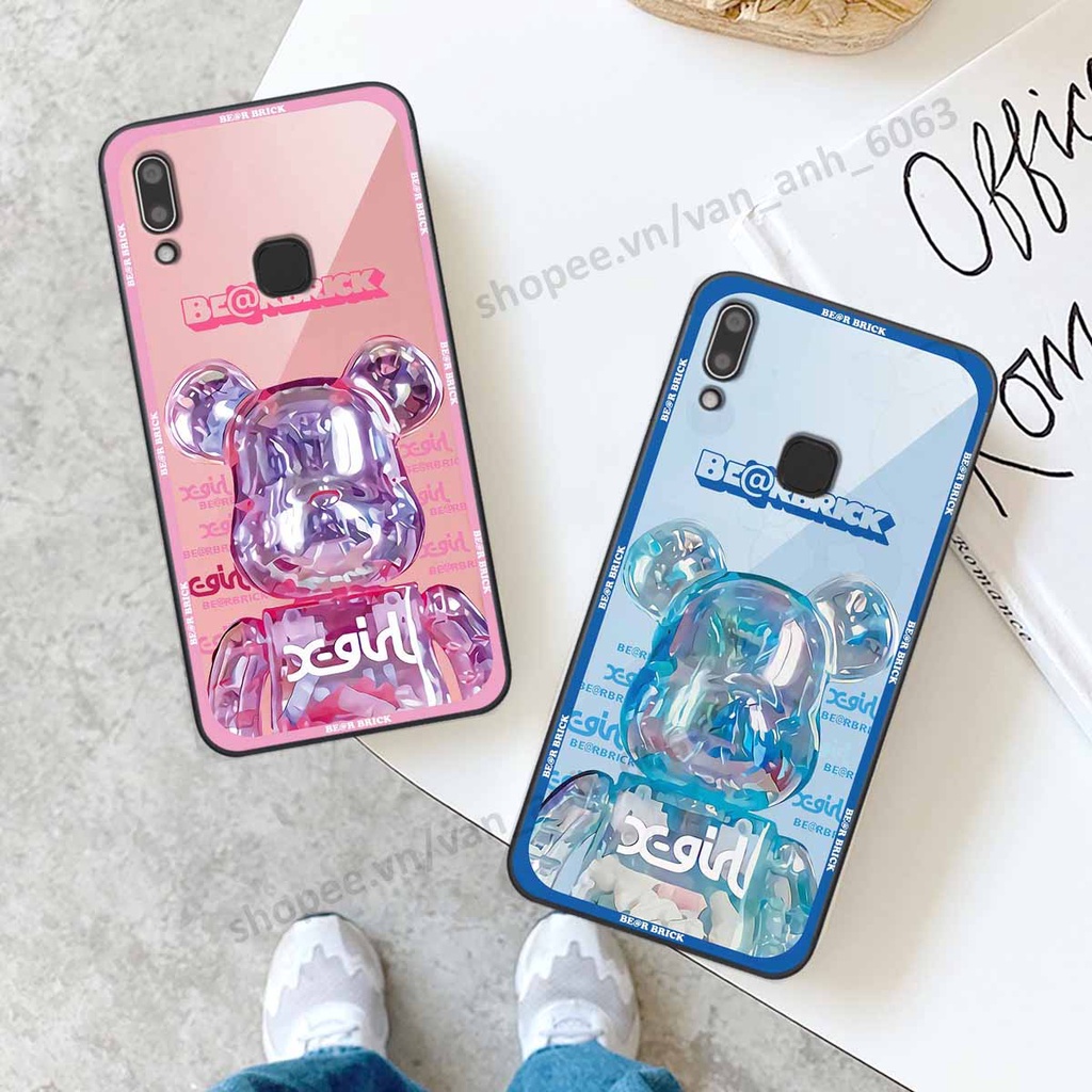 Ốp Vivo Y91 / Y91c / Y93 / Y95 be@r brick mars thời trang, ốp lưng điện thoại viền dẻo siêu chất