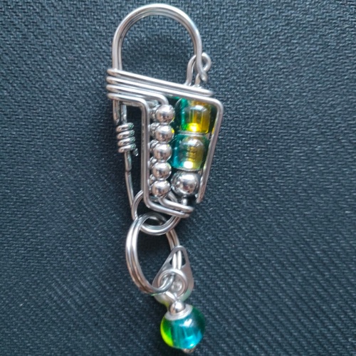 Móc khóa inox thủ công 308 móc chìa khóa ô tô xe máy phong thủy