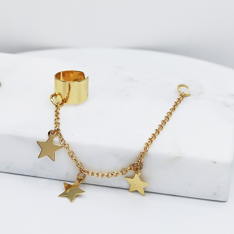 Bông Tai Kẹp Ngôi Sao