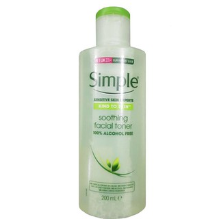 (Mẫu Mới) Nước Hoa Hồng Simple 200ml Mẫu Mới