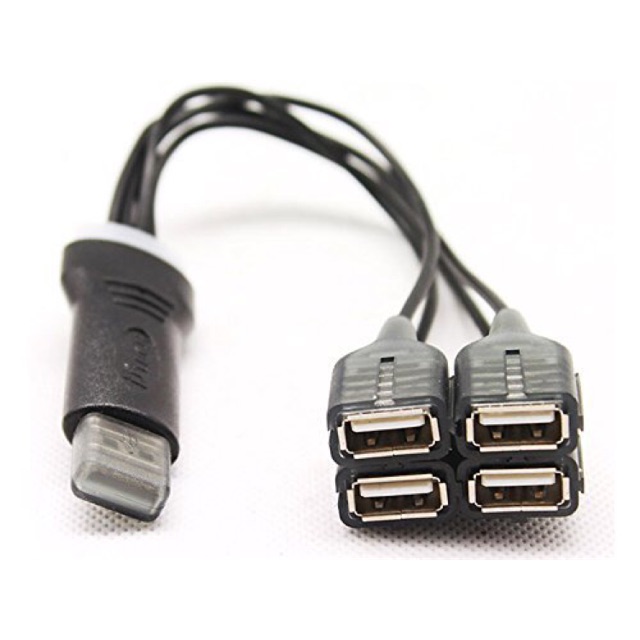 [SALE 10%] Bộ chia, Hub 4 cổng usb 2.0 DTech DT-3020