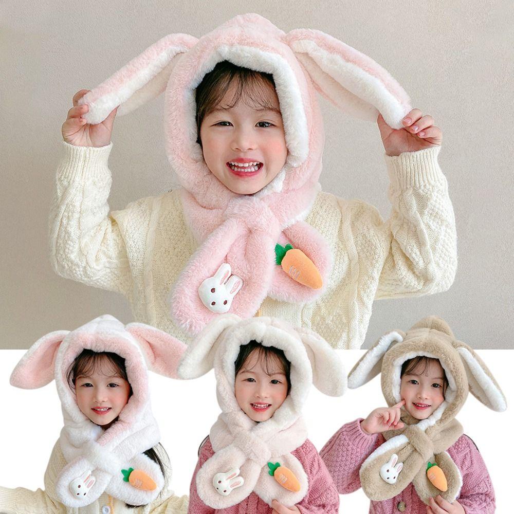 SUSANS Mũ Trùm Tai Giữ Ấm Chất Liệu Cotton Dày Dặn