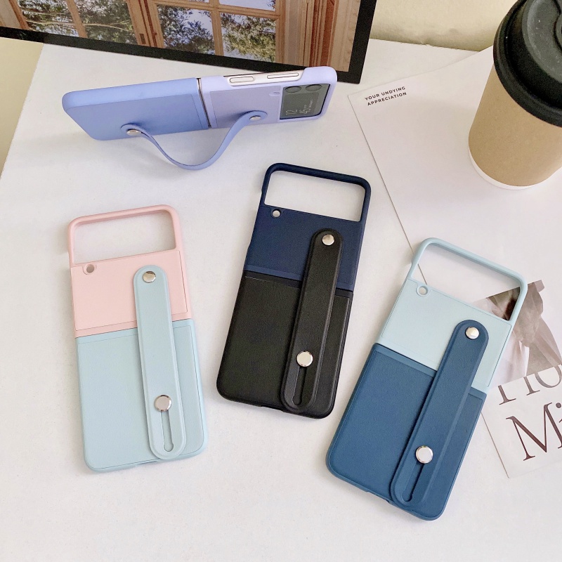 Ốp Điện Thoại Da Gập Dành Cho Samsung Galaxy Z Flip 4 Z Flip4