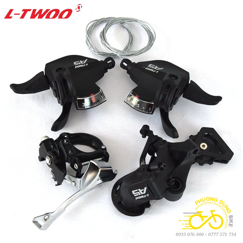 Groupset Mini: Tay đề, Củ đề, Sang đĩa xe đạp L-TWOO A5 3x9 Speed