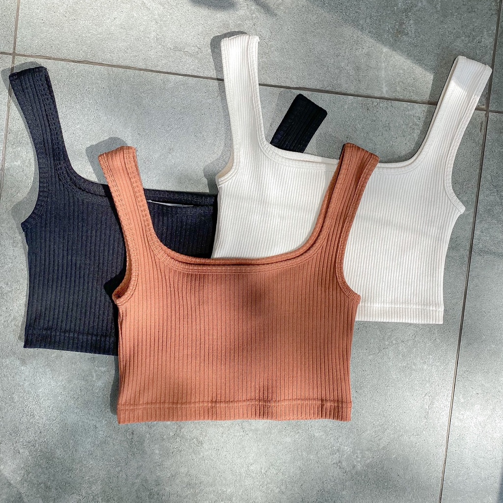 Áo tanktop cổ vuông , Peace House Clothing