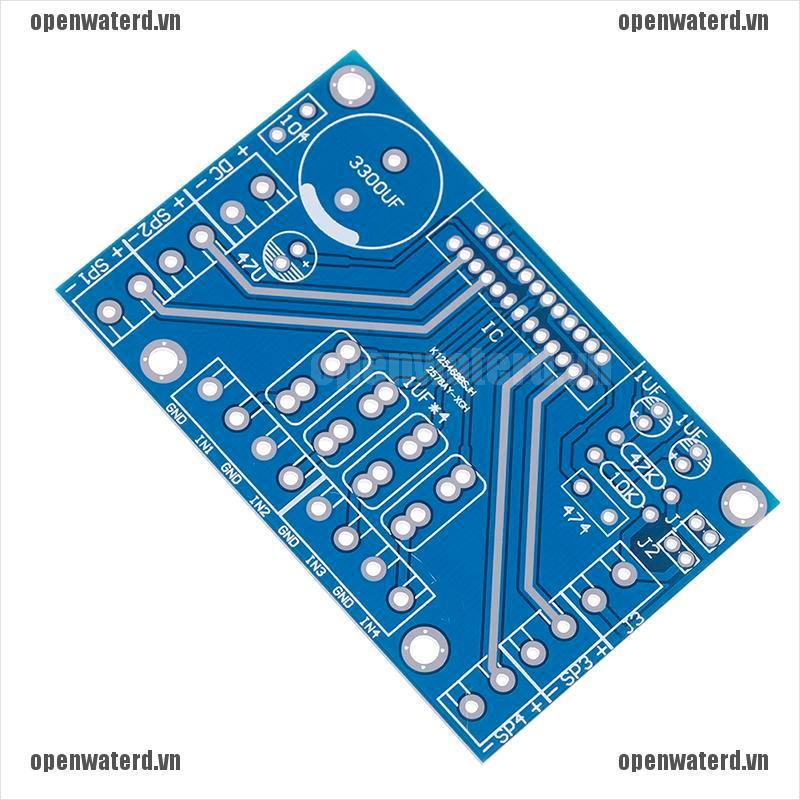 CHANNEL Bảng Mạch Khuếch Đại Âm Thanh Tda7388 4x41w Dc 12v Btl Cho Xe Hơi