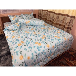 chăn phao cotton poly set 5 món