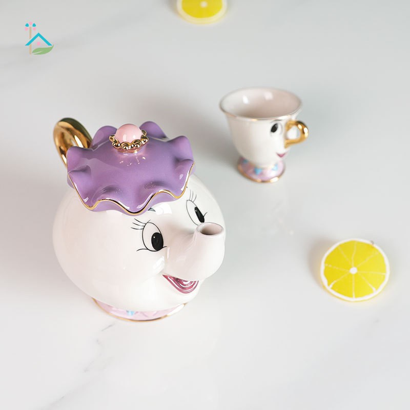 Nu New Beauty And The Beast Mrs. Potts Ấm Trà Đáng Yêu Quà Tặng Giáng Sinh