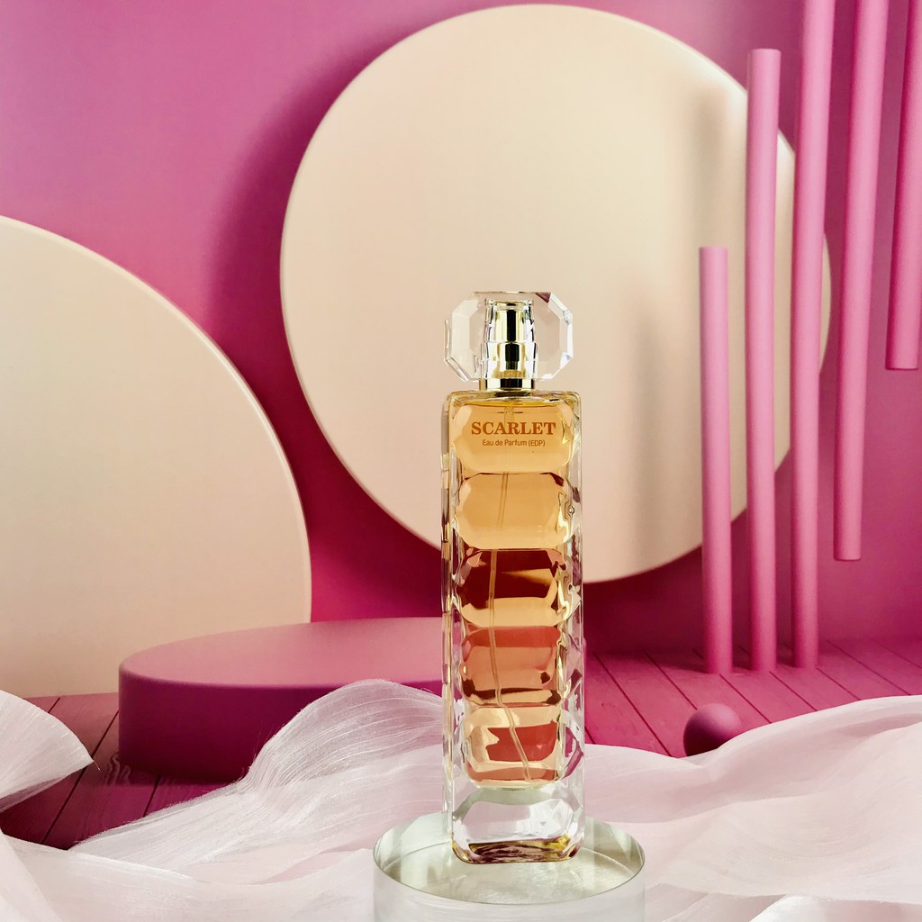 Nước hoa nữ Scarlet chính hãng thơm lâu - Singapore  - Jolie Dion  80ml- quà tặng noel, sinh nhật
