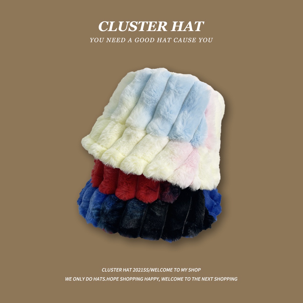 Mũ vành tròn họa tiết nhiều màu sắc dễ thương thời trang cho nữ