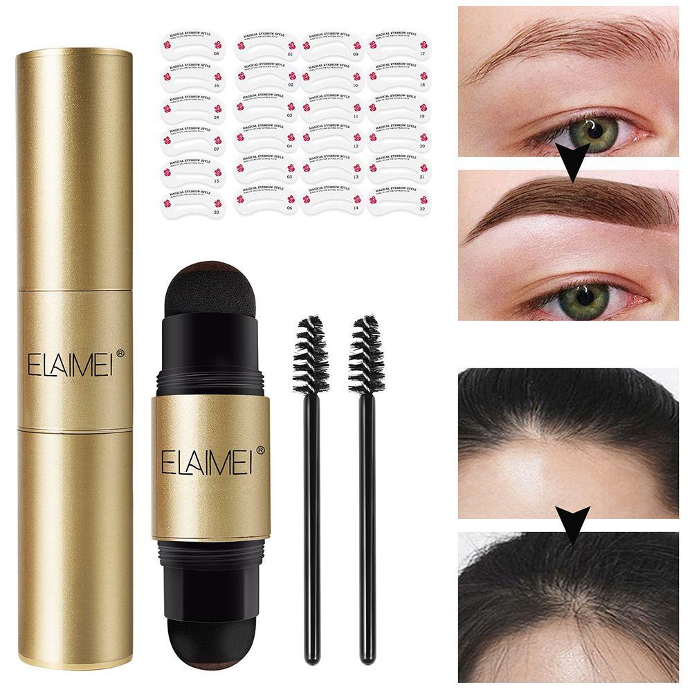 Con Dấu In Chân Mày Hai Đầu Chống Thấm Nước Màu Sắc Tự Nhiên