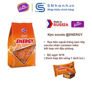 Kẹo socola caramen đậu phộng Konti @ENERGY