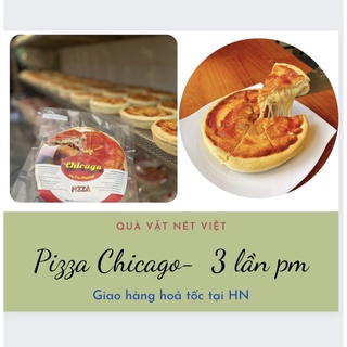 Pizza nhồi Chicago gấp 3 lần phomai