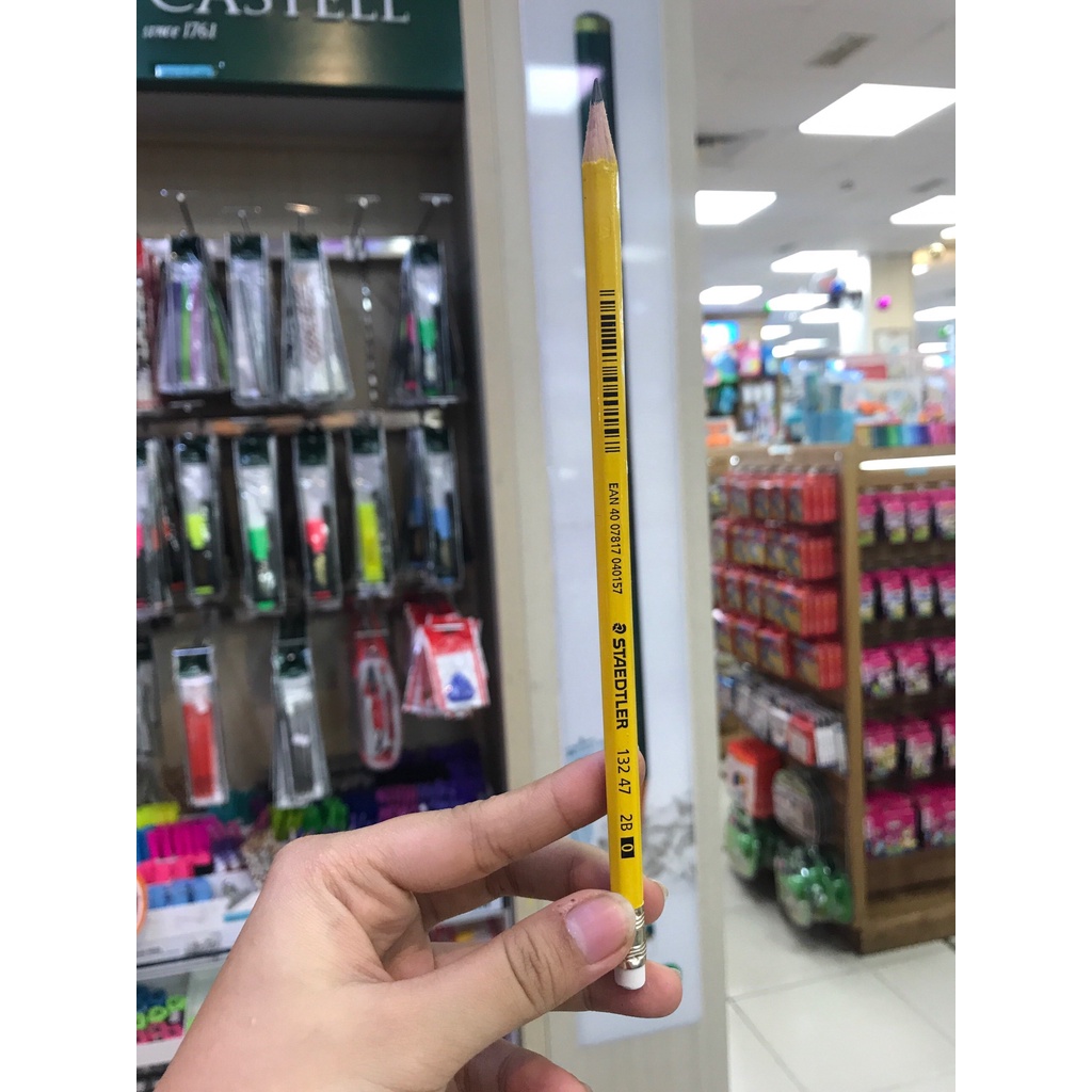 Bút Chì Gỗ 2B Staedtler 13247 - Thân Vàng