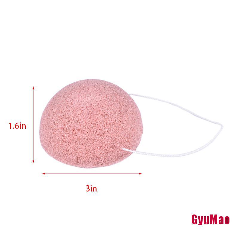 Miếng Mút Konjac Tự Nhiên Rửa Mặt Trang Điểm Tiện Dụng