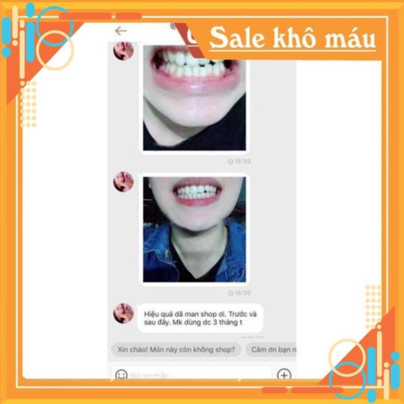 BỘ NIỀNG RĂNG TẠI NHÀ CHO NGƯỜI LỚN - Bộ 3 niềng ++ Tặng 1 dưỡng mắt ốc sên.