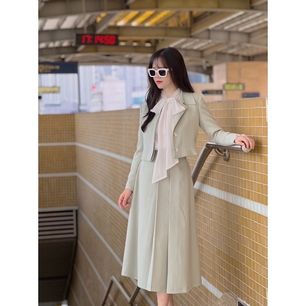 Set áo và chân váy tiểu thư-Elly Set by LimClothes