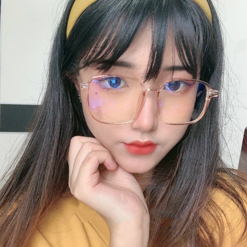 Kính Mát Chống Ánh Sáng Xanh Phong Cách Retro Hàn Quốc Dành Cho Nữ | BigBuy360 - bigbuy360.vn