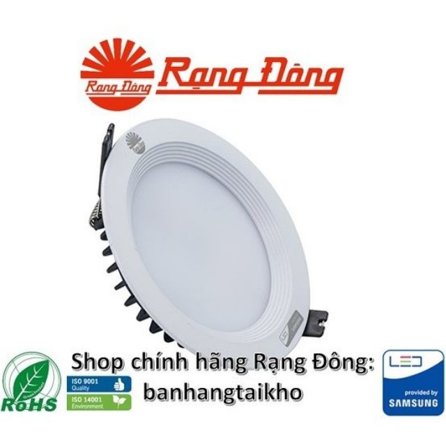 [CHÍNH HÃNG] Đèn LED âm trần Rạng Đông 25W, Vỏ nhôm đúc Model: D AT04L 155/25W