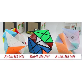 Rubik Axis Qiyi Đen/Stickerless/Jelly