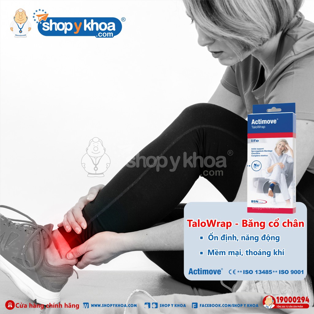 Băng cổ chân chấn thương và thể thao Actimove Talo wrap
