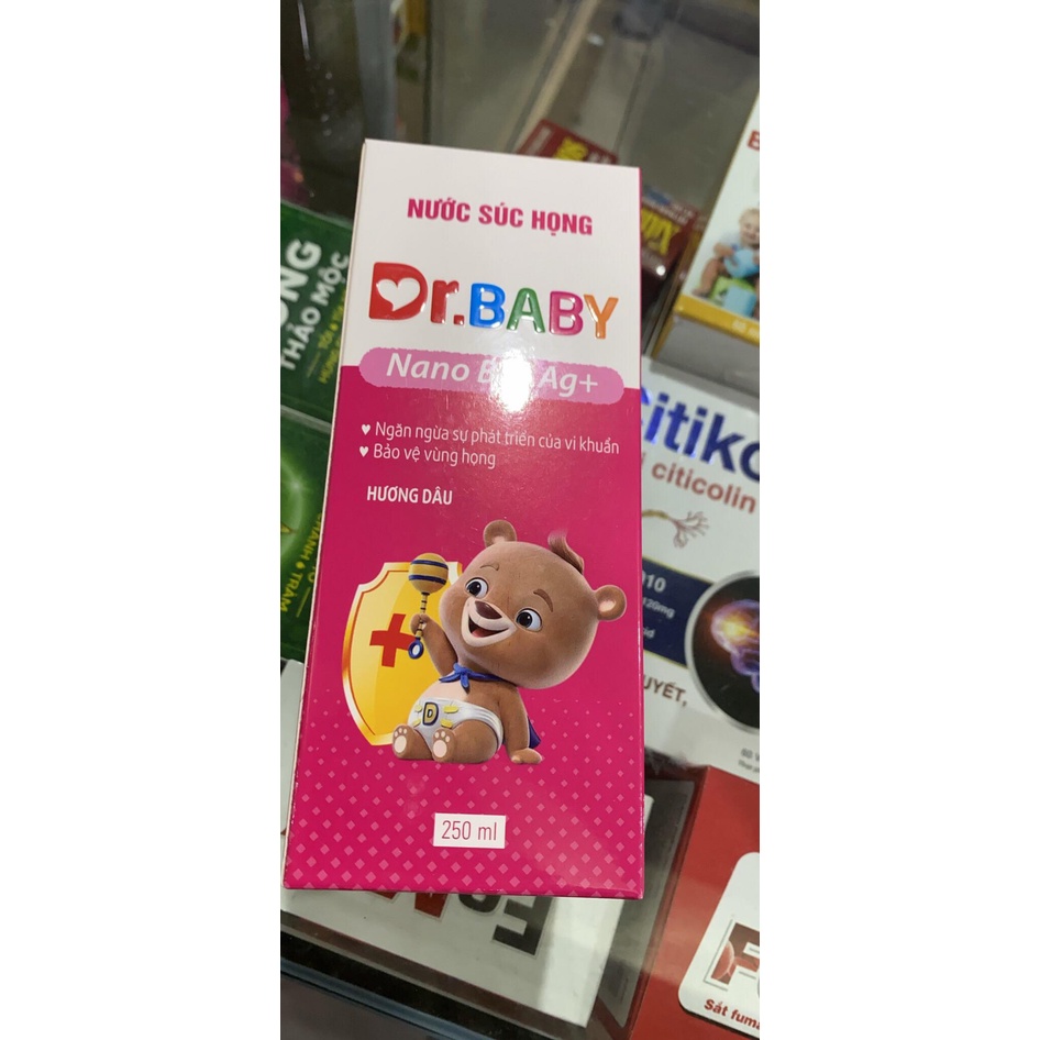 Nước súc miệng cho bé DR.Baby 250ml